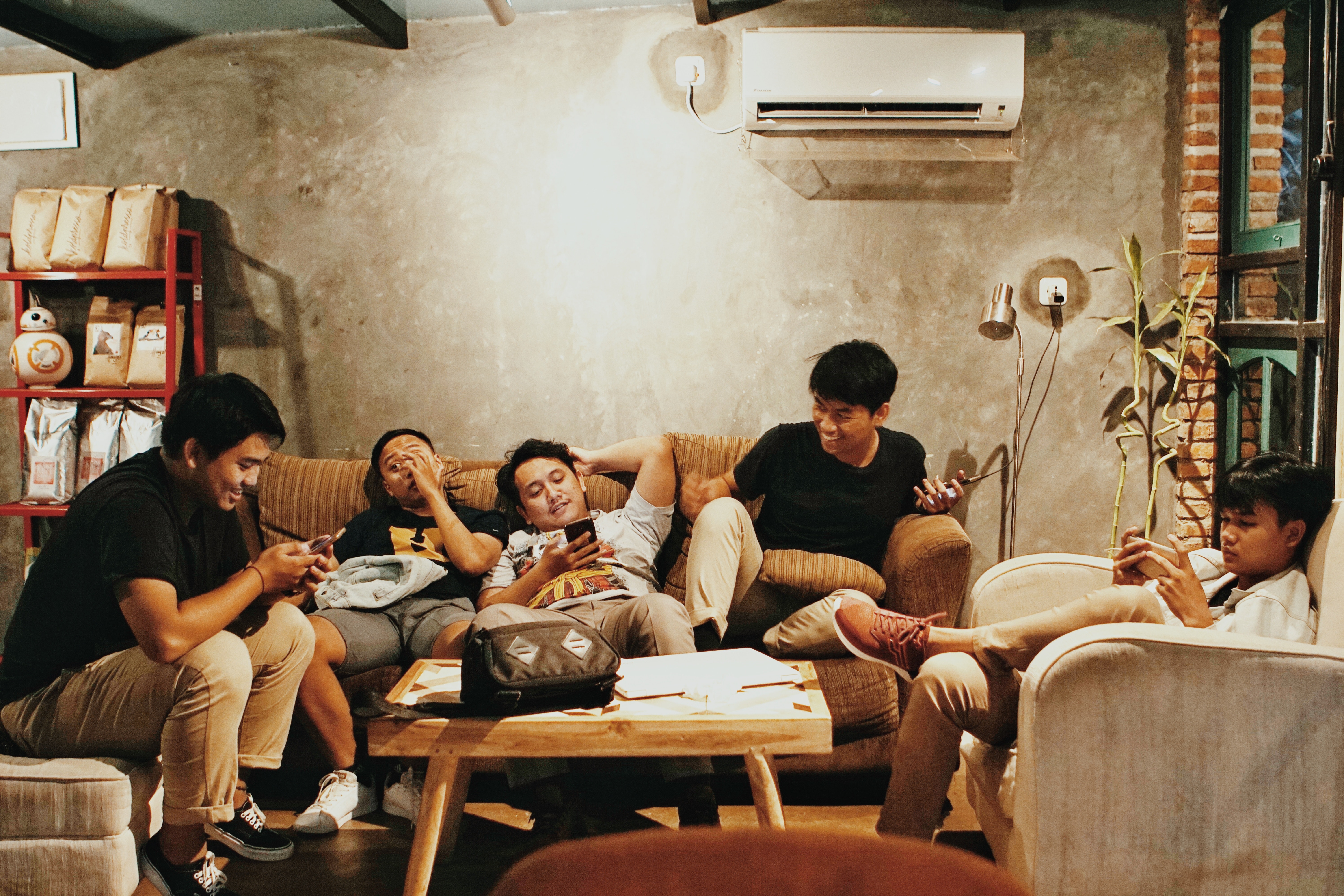 Be social.